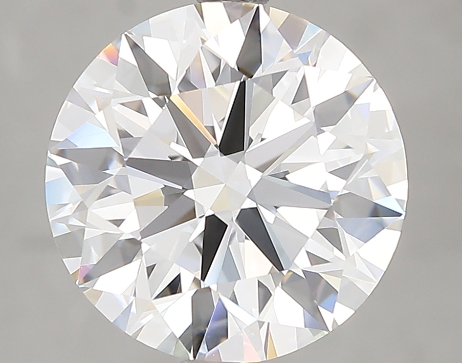 6.75 Carat Round Shaped Ideal Cut F-IF - IGI Certified Lab Grown Diamond